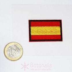 Bandera de España termoadhesiva mediana