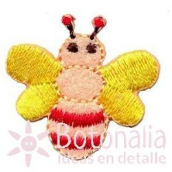 Bee in yellow and pink