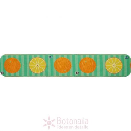 Ribbon with oranges
